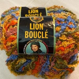 “Taffy” Lion Brand Yarn.